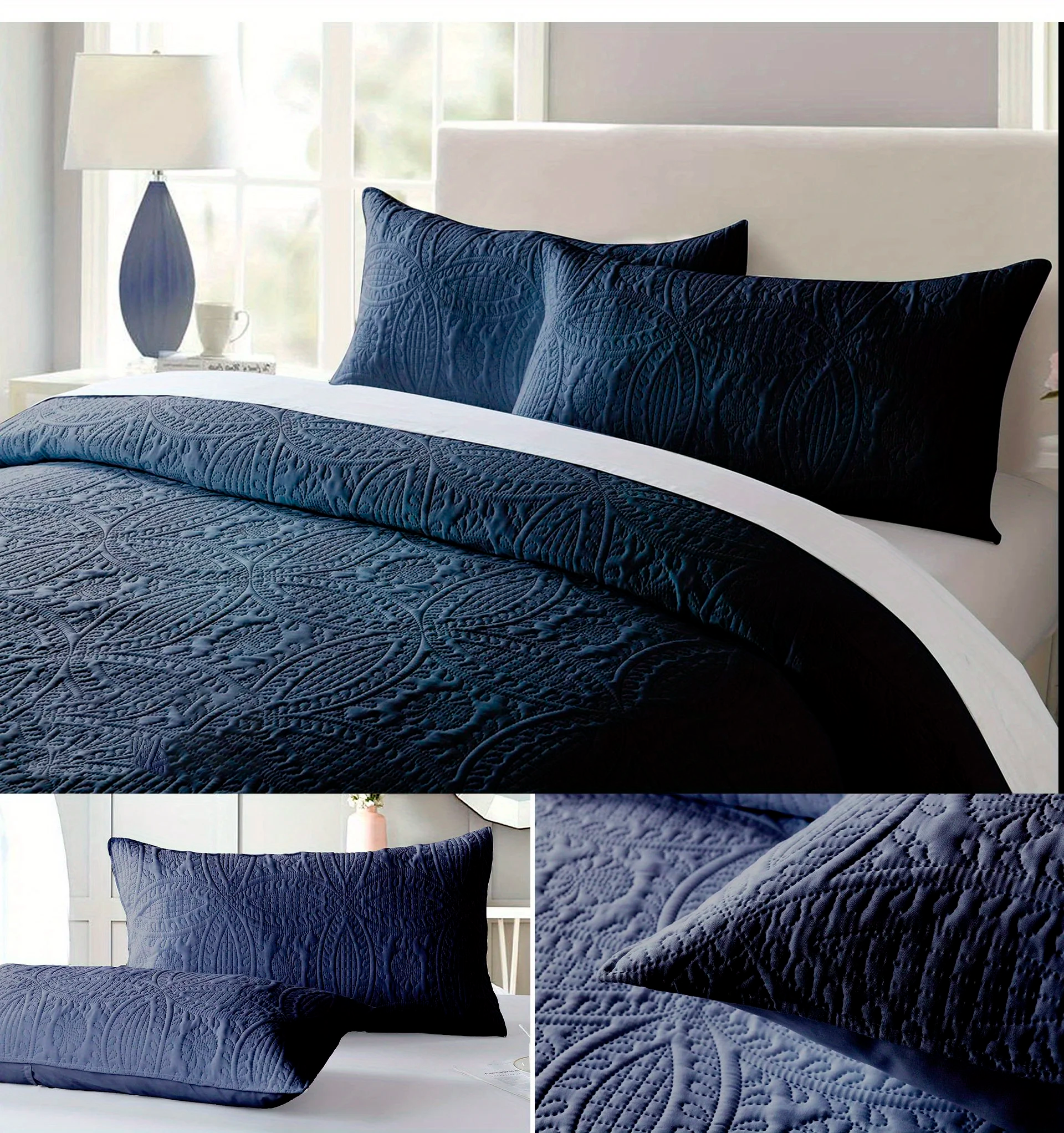 Conjunto de Cama Luxuoso com Padrão Exclusivo