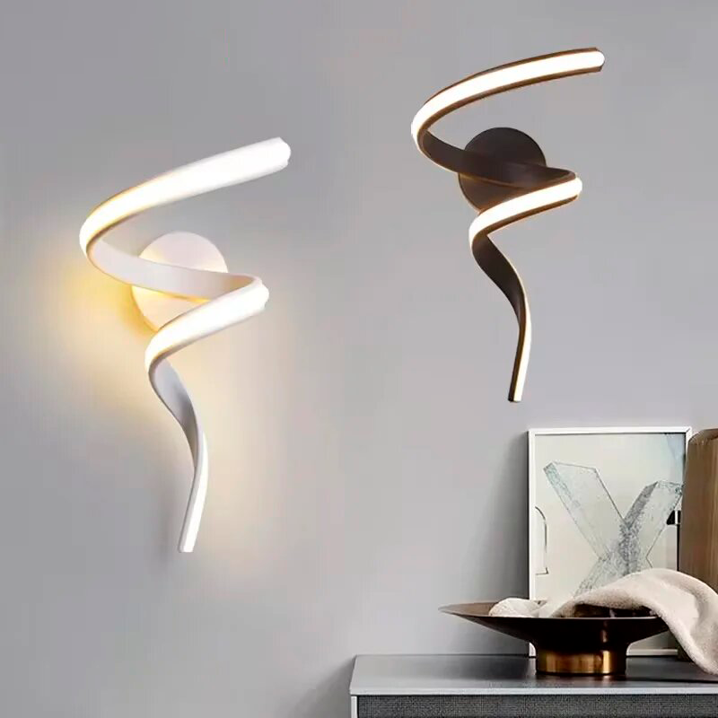 Luminária Arandela Minimalista LED para Decoração de Interiores