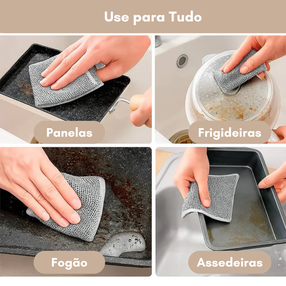 Inoxelle –  O Pano que Limpa de Verdade + Frete Grátis Garantido