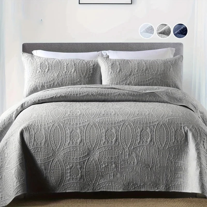 Conjunto de Cama Luxuoso com Padrão Exclusivo