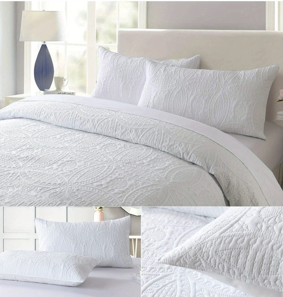 Conjunto de Cama Luxuoso com Padrão Exclusivo
