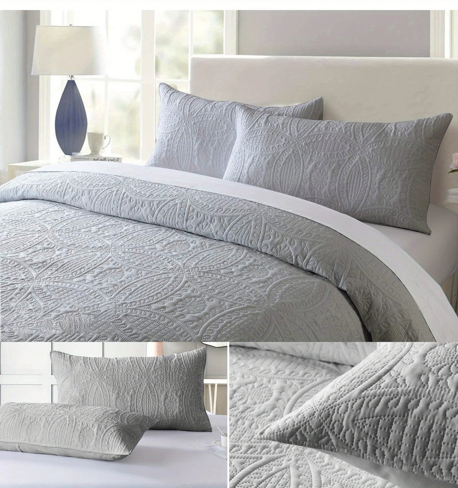 Conjunto de Cama Luxuoso com Padrão Exclusivo