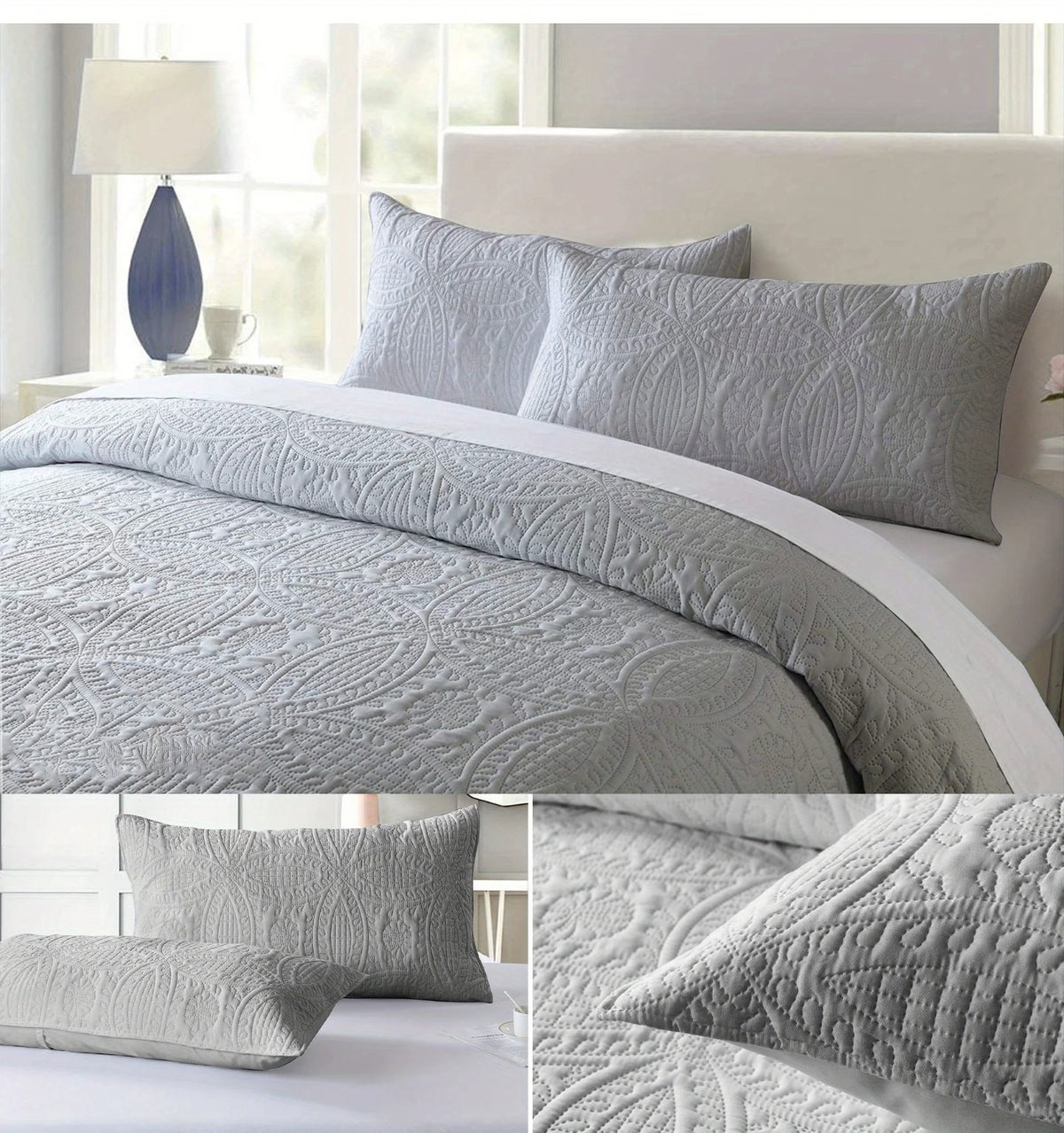 Conjunto de Cama Luxuoso com Padrão Exclusivo