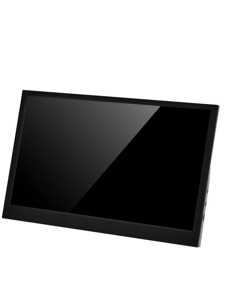 Monitor Compacto 11” para Produtividade – Tela HD com Suporte Integrado e Áudio Embutido