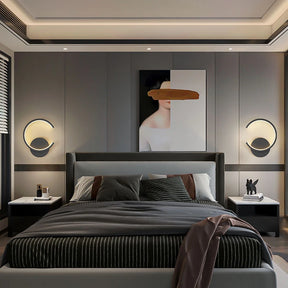 Lâmpada de parede luxuosa moderna do metal, estilo simples nórdico, candelabro criativo, sala de estar, restaurante, corredor, luz interior da decoração
